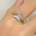 butterfly Ring Silver 925