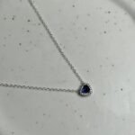 Pandora necklace sapphire blue ​​stone. in original packaging outlet