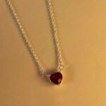 Pandora necklace ruby ​​stone. in original packaging outlet
