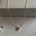 Pandora necklace rose ​​stone. in original packaging outlet