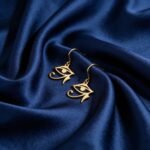 Eye of Horus earrings, - Image 2